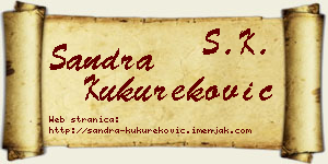 Sandra Kukureković vizit kartica
